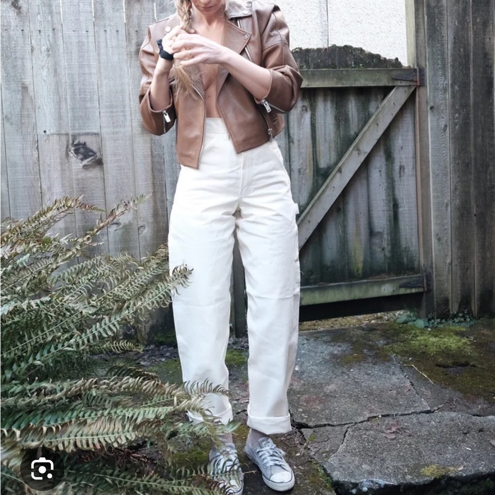 Stan Ray White Pants Straight Leg